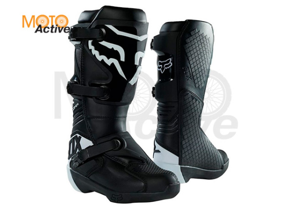 Мотоботы женские Fox Comp Womens Boot Black (черные)